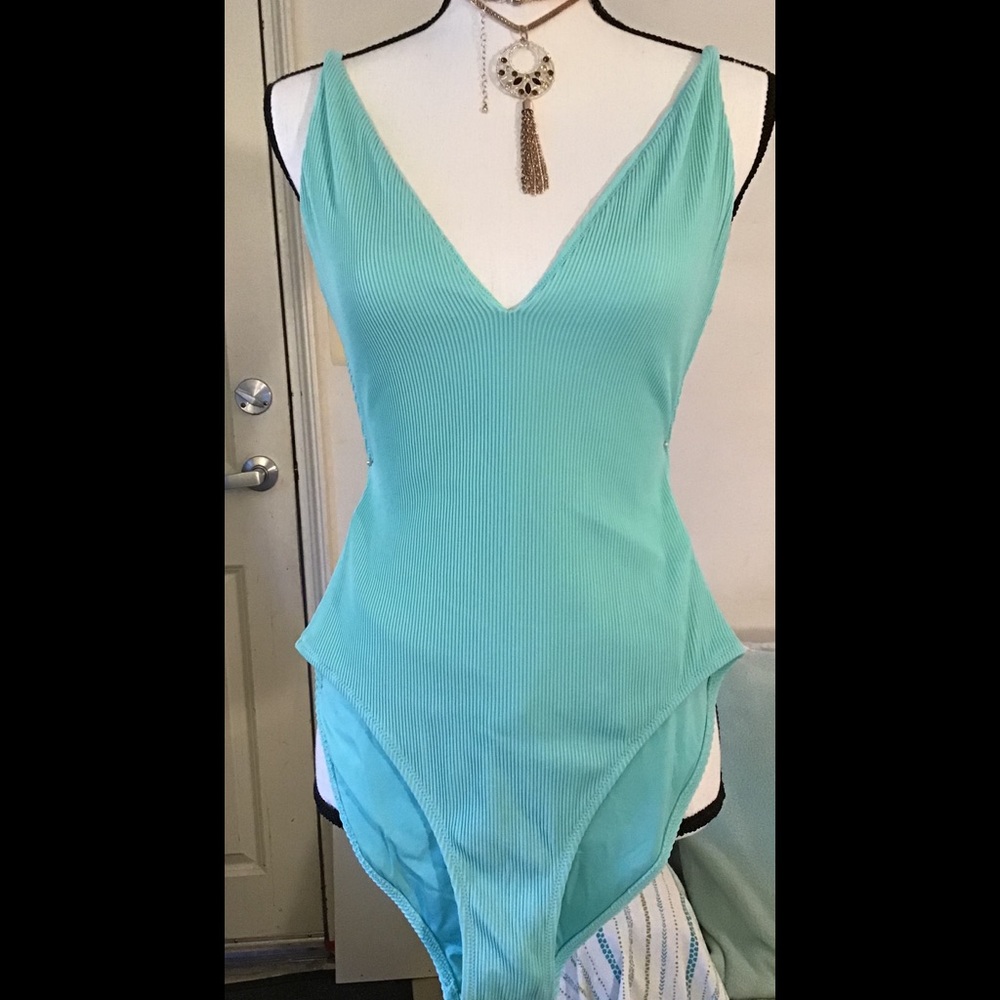 🇦🇷Topshop one piece swimsuit with linen. Size 10